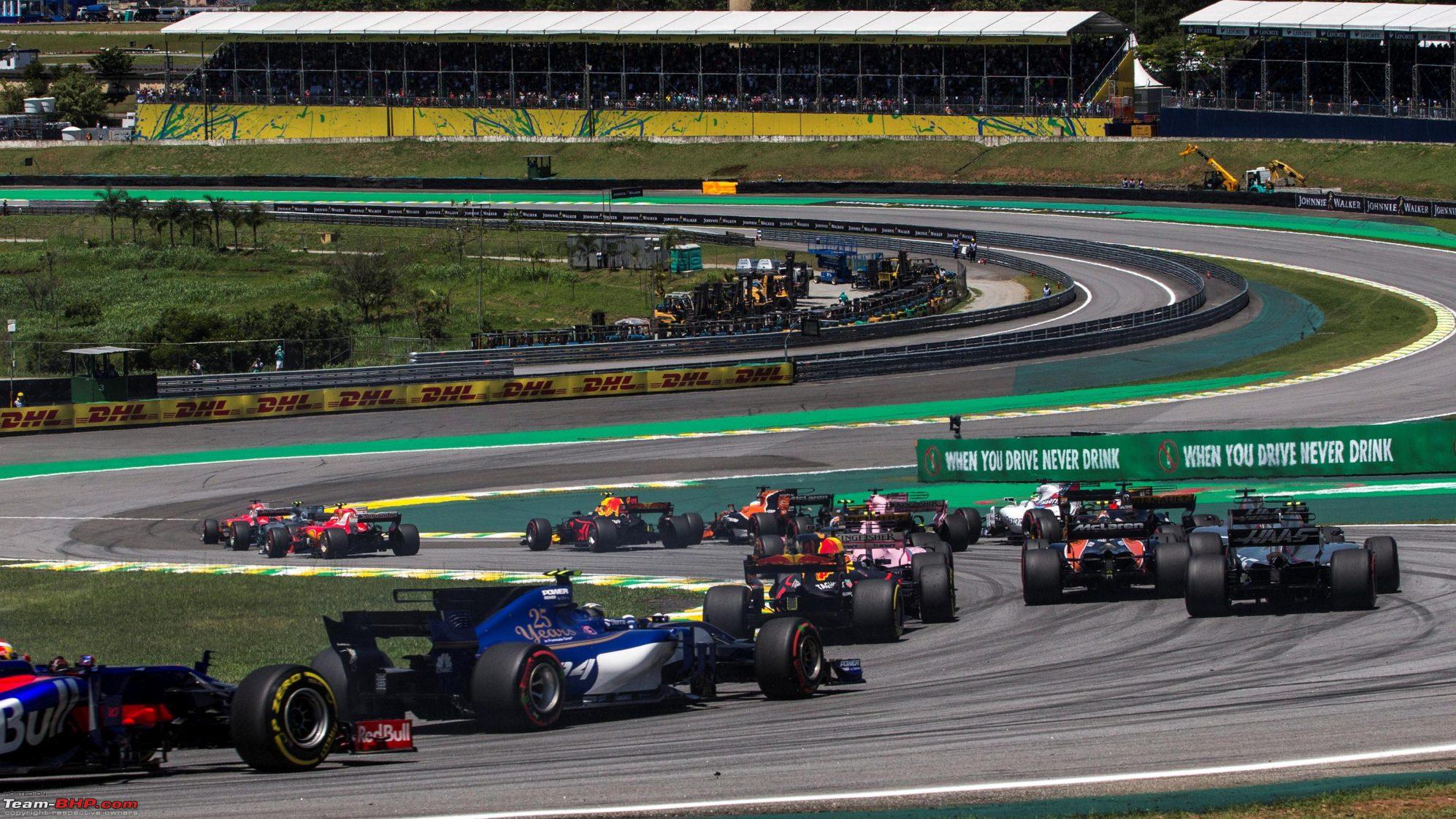 Formula 1 The 2018 Brazilian GP TeamBHP