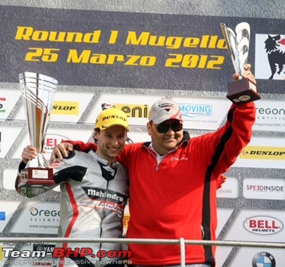 Mahindra Racing Team wins in the Italian Championship. EDIT - Now Twice in a Row!!!-mugello_podium.jpg