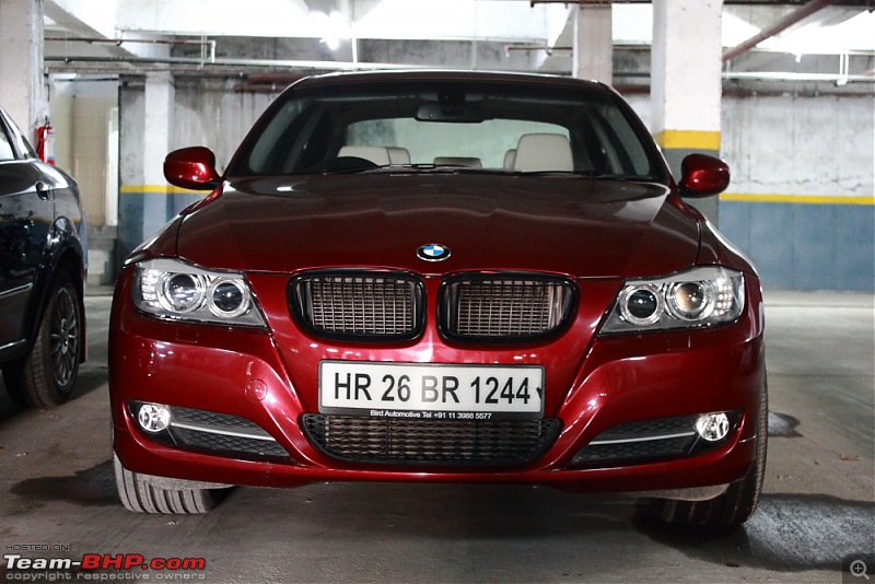 My very own Vermillion Red BMW 320d *EDIT: 53,000km done!*-frontal-black-grill.jpg