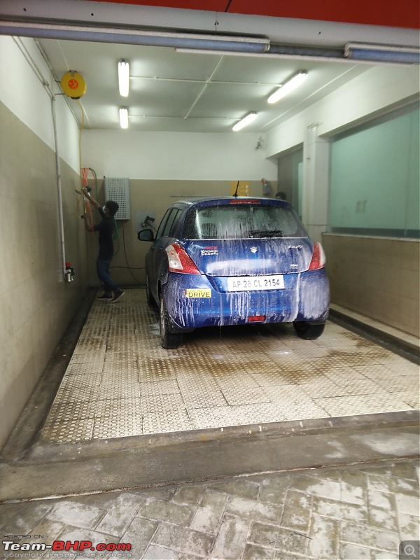 The story of a Blue Streak a.k.a Maruti Swift ZDi (Torque Blue). 1,20,000 km up & now sold-17.-foam.jpg