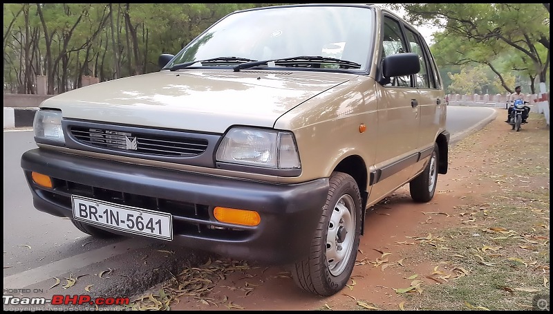 The love of my life - A 2000 Maruti 800 DX 5-Speed. EDIT: Gets export model  features on Pg 27 - Team-BHP