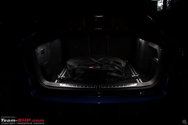 A GT joins a GT - Estoril Blue BMW 330i GT M-Sport comes home - EDIT: 100,000 kilometers up-boot-well-lit.jpg
