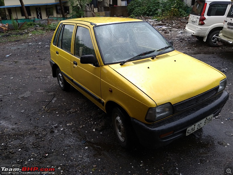 The love of my life - A 2000 Maruti 800 DX 5-Speed. EDIT: Gets export model features on Pg 27-car1.jpg