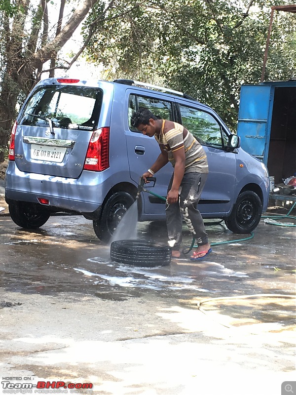 An "adopted" blue eyed boy | Pre-owned Maruti WagonR | EDIT: 13 years, 96000 km and SOLD!-wash.jpg