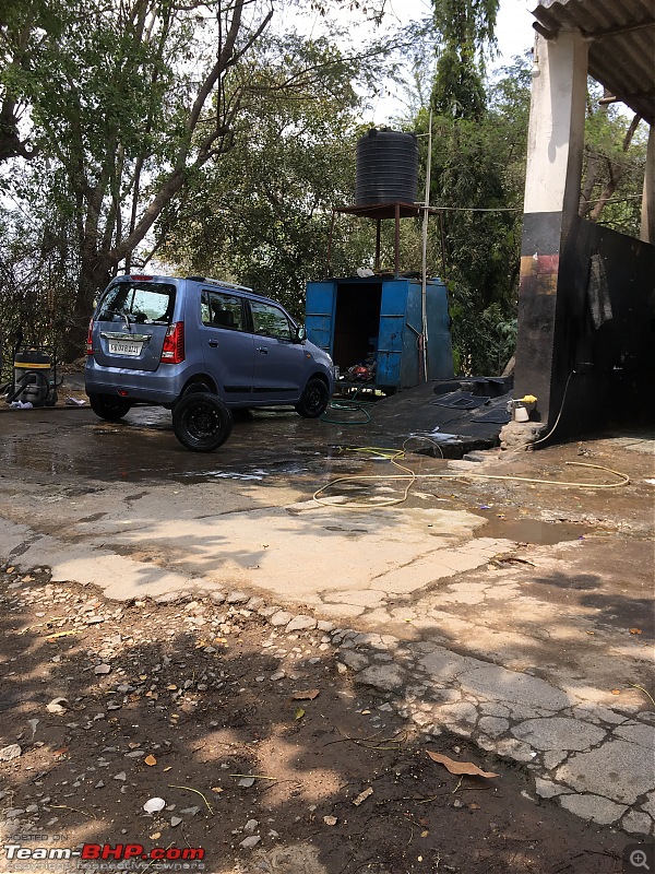 An "adopted" blue eyed boy | Pre-owned Maruti WagonR | EDIT: 13 years, 96000 km and SOLD!-wash-2.jpg