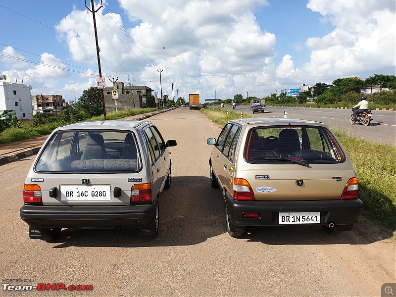 The love of my life - A 2000 Maruti 800 DX 5-Speed. EDIT: Gets export model features on Pg 27-20190920_145339.jpg