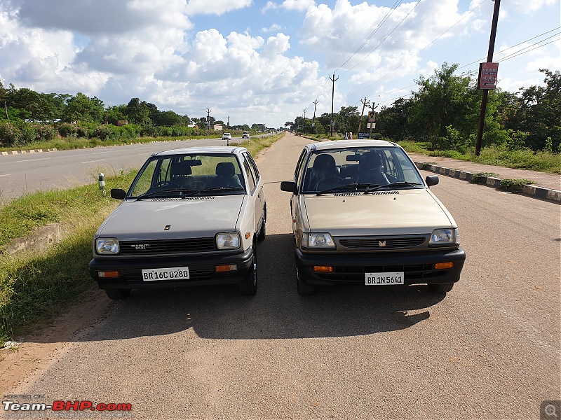 The love of my life - A 2000 Maruti 800 DX 5-Speed. EDIT: Gets export model features on Pg 27-20190920_145755.jpg