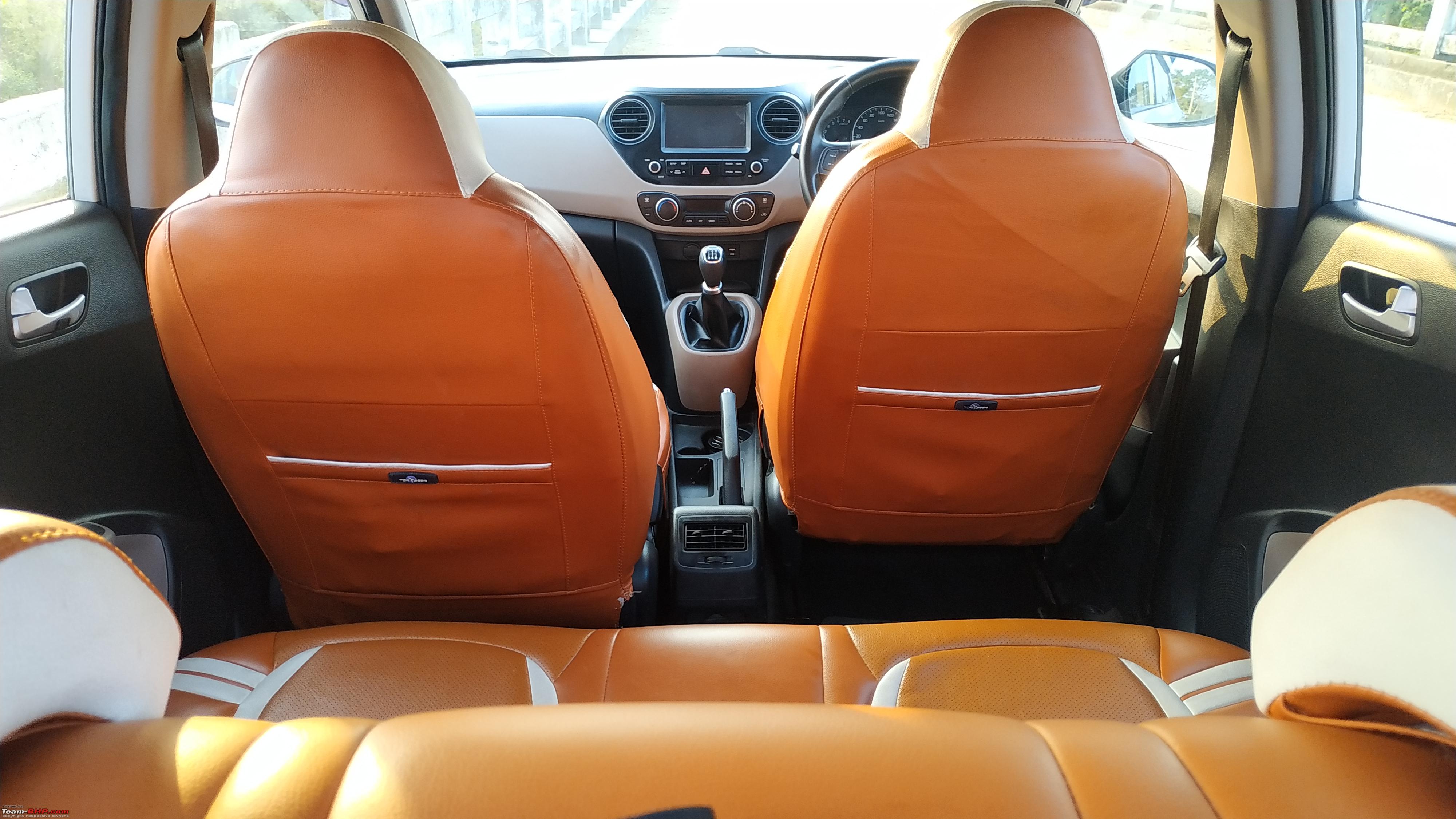 Hyundai grand i10 2017 seat clearance covers