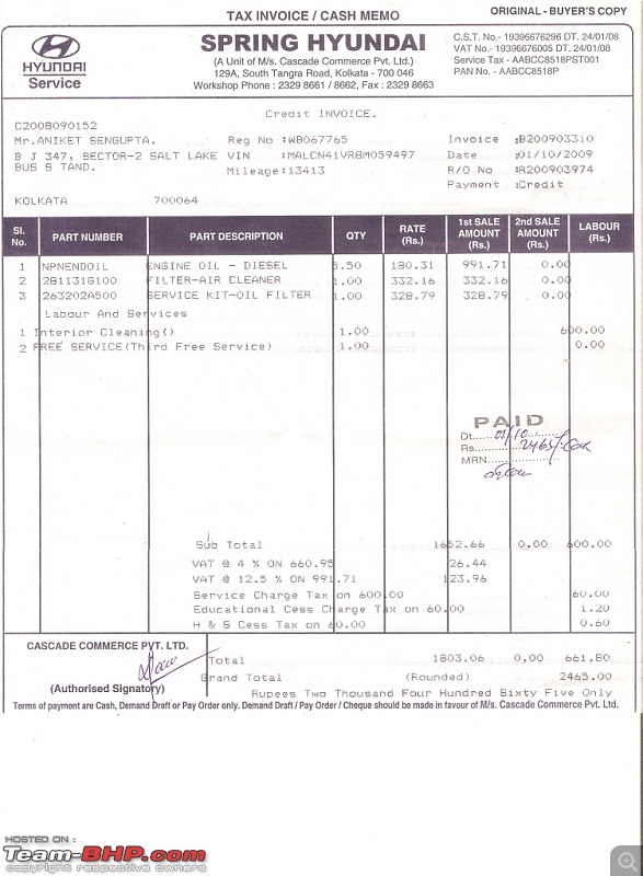 My Predator - Ebony Black Hyundai Verna CRDI SX ABS - 100,000 kms update on pg 15-3rd-service-invoice.jpg