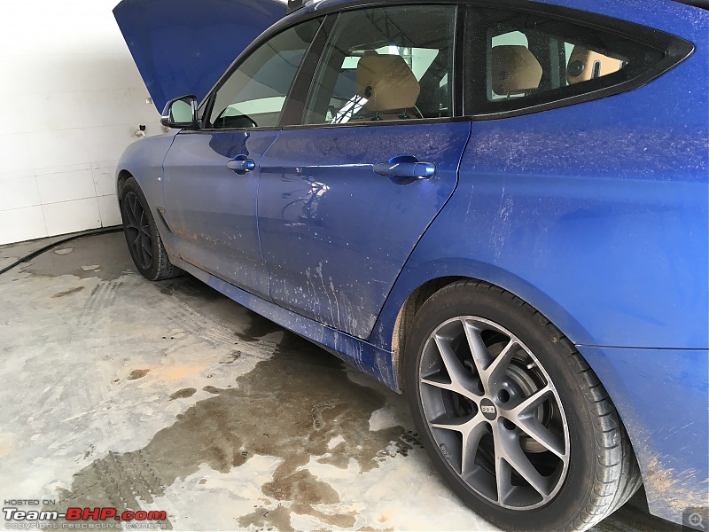 A GT joins a GT - Estoril Blue BMW 330i GT M-Sport comes home - EDIT: 100,000 kilometers up-dirty-3.jpg