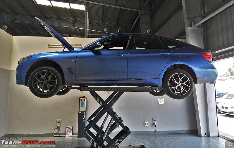 A GT joins a GT - Estoril Blue BMW 330i GT M-Sport comes home - EDIT: 100,000 kilometers up-lift.jpg