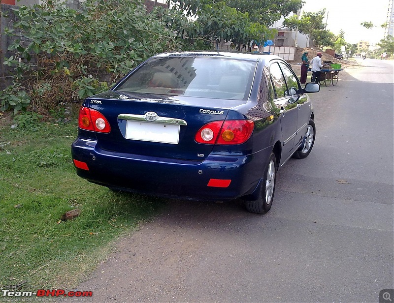 2003 Toyota Corolla H4 Automatic Review The Blue Beauty Team Bhp