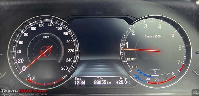 A GT joins a GT - Estoril Blue BMW 330i GT M-Sport comes home - EDIT: 100,000 kilometers up-odometer.jpg
