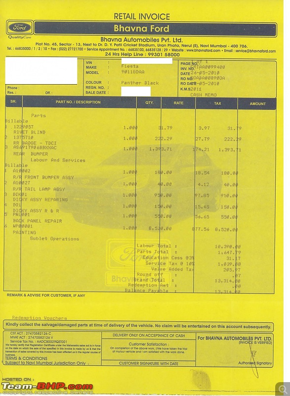 PaNtHeR - My Ford Figo TDCi EXi -24K update-bhavna_figo_repair_bill.jpg