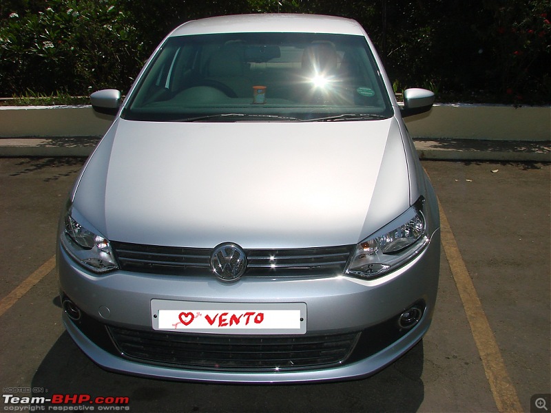 VW Vento Highline TDi, My Silver Streak - 5 years, 78000 kms and still raring for many more-team-bhp-front.jpg