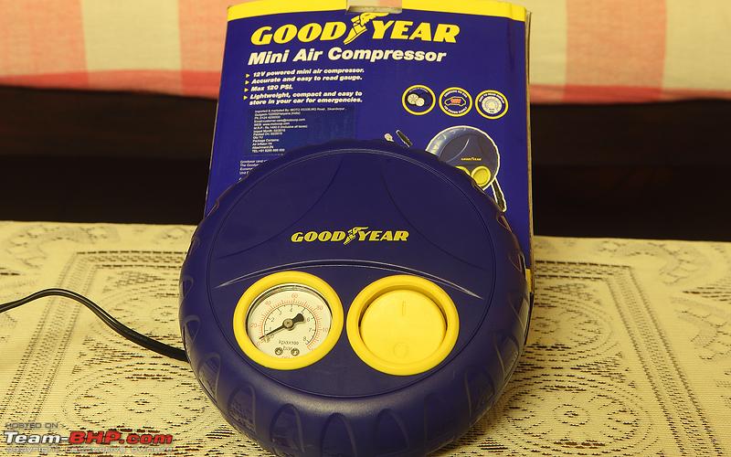 Review: Goodyear RCP-B31C Digital Air Compressor (Tyre Inflator) - Page 2 -  Team-BHP