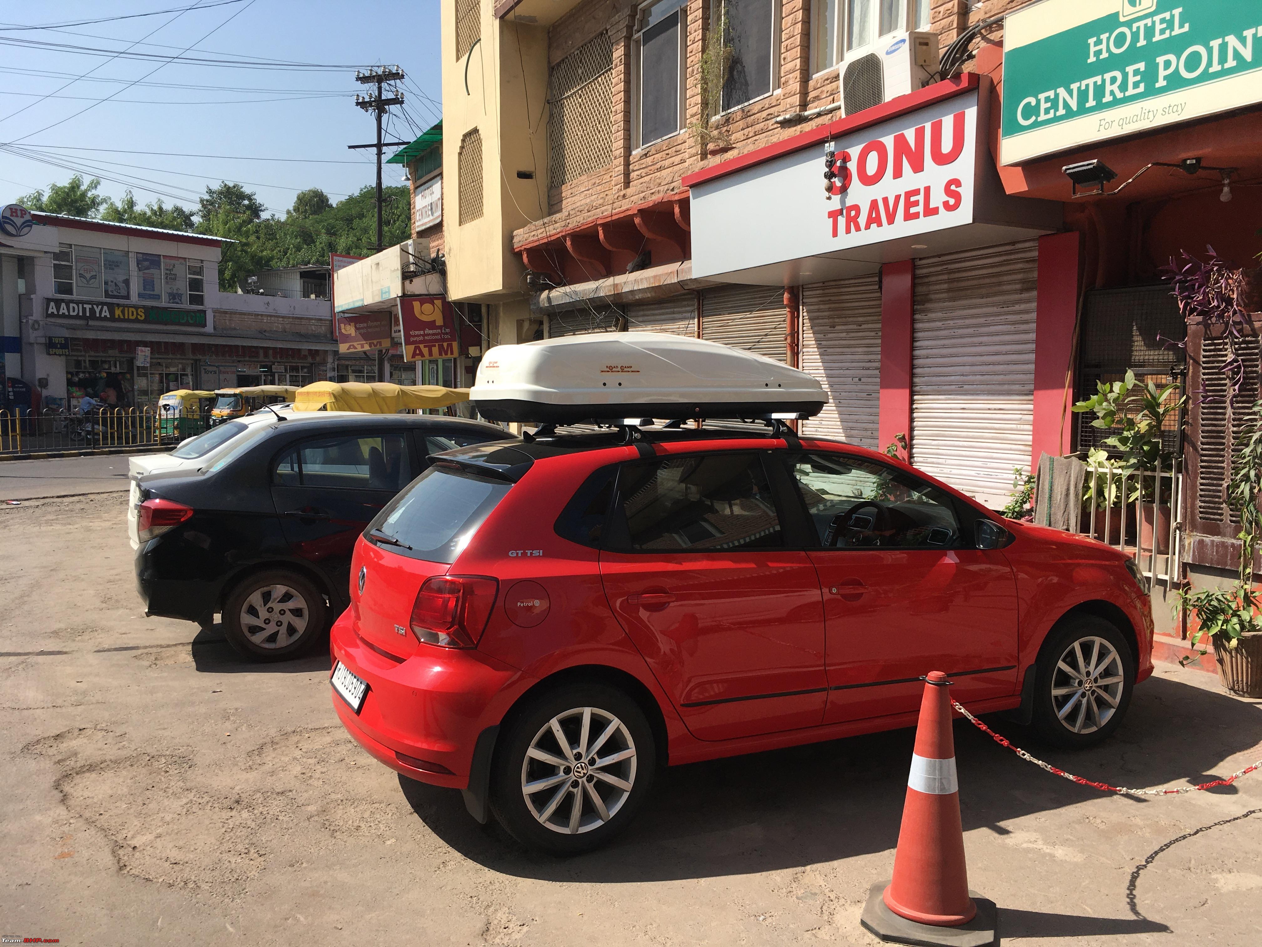 Added a Roof Box to my VW Polo (for extra luggage capacity) - Team-BHP