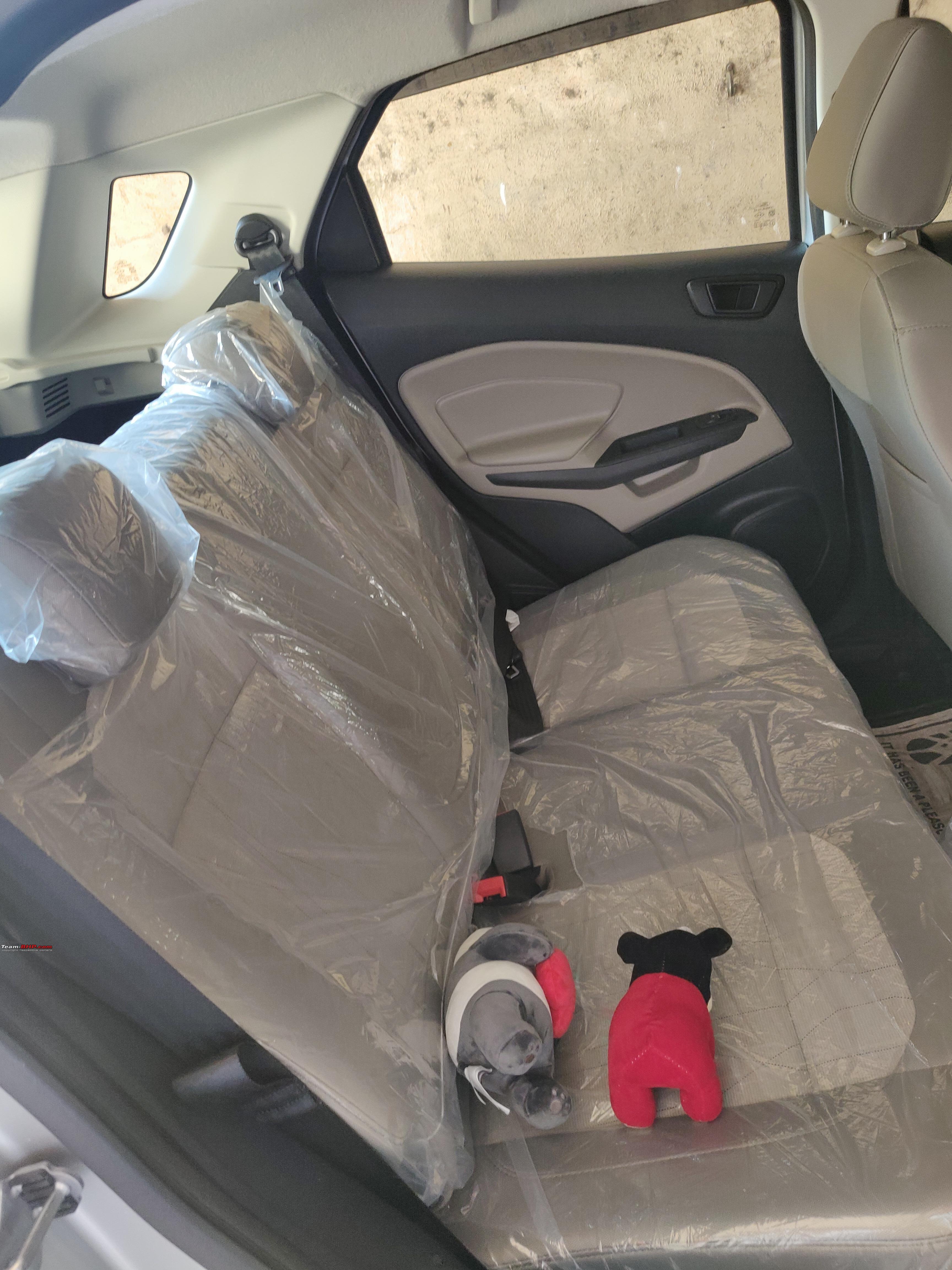 Ford EcoSport: Seat covers installed by Orchis, Mumbai - Team-BHP