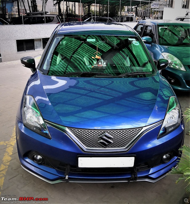 Minor enhancements on a #TinCan - My modified Maruti Baleno-5.rs-grill-rs-front-bumper-skirt-2.jpg