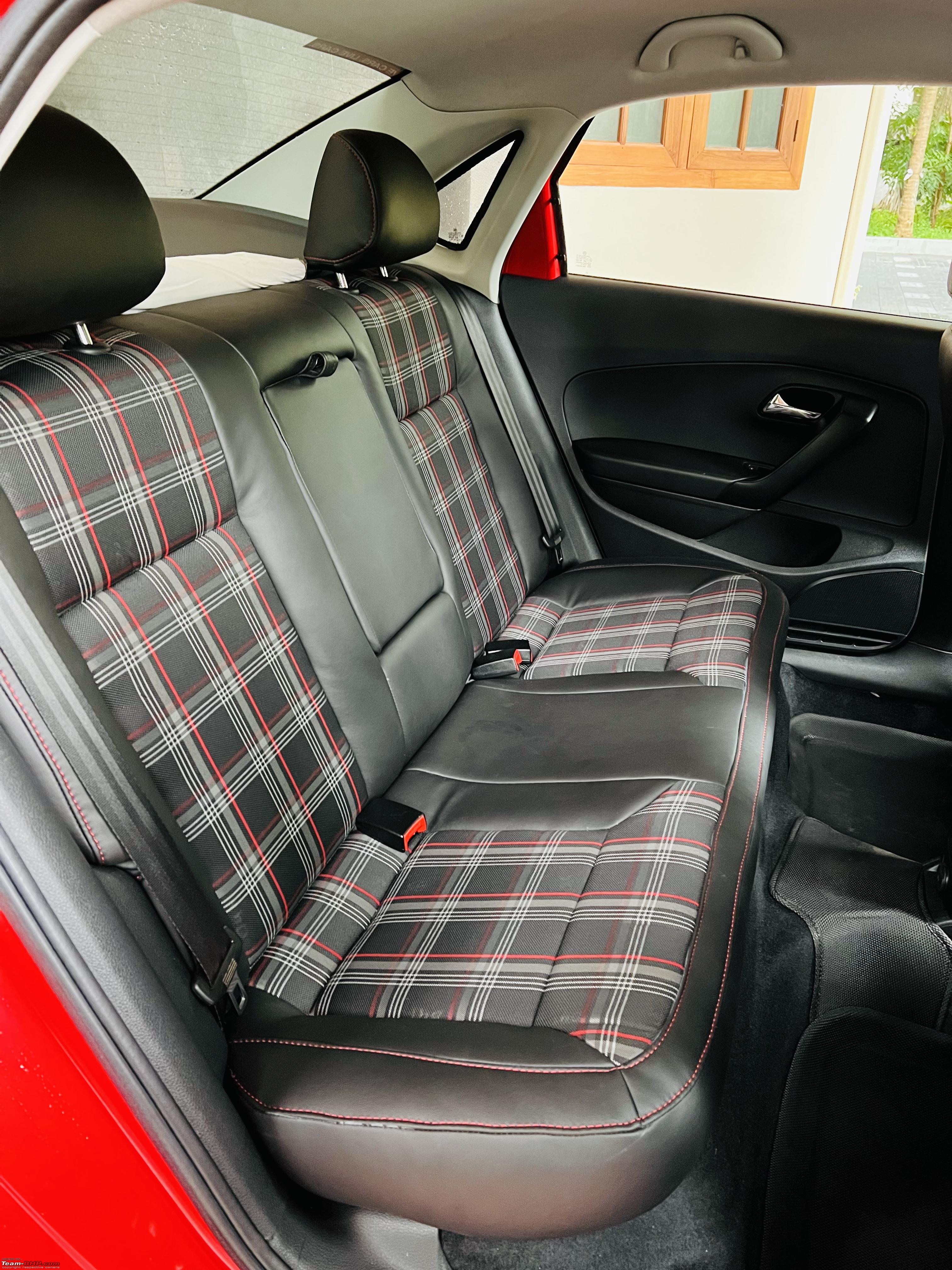 GTI-esque tartan fabric seat covers on my VW Polo GT TSI - Team-BHP