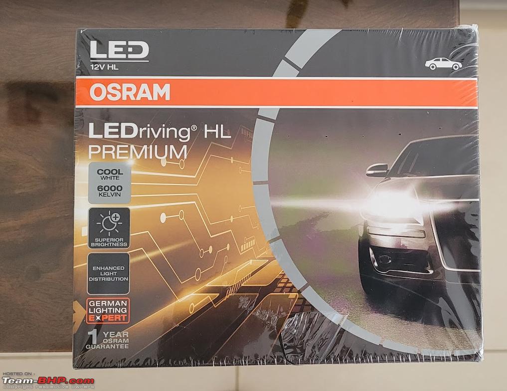 Osram H7 Led Hyz Ledriving 6000k Cool White Led Headlight Car