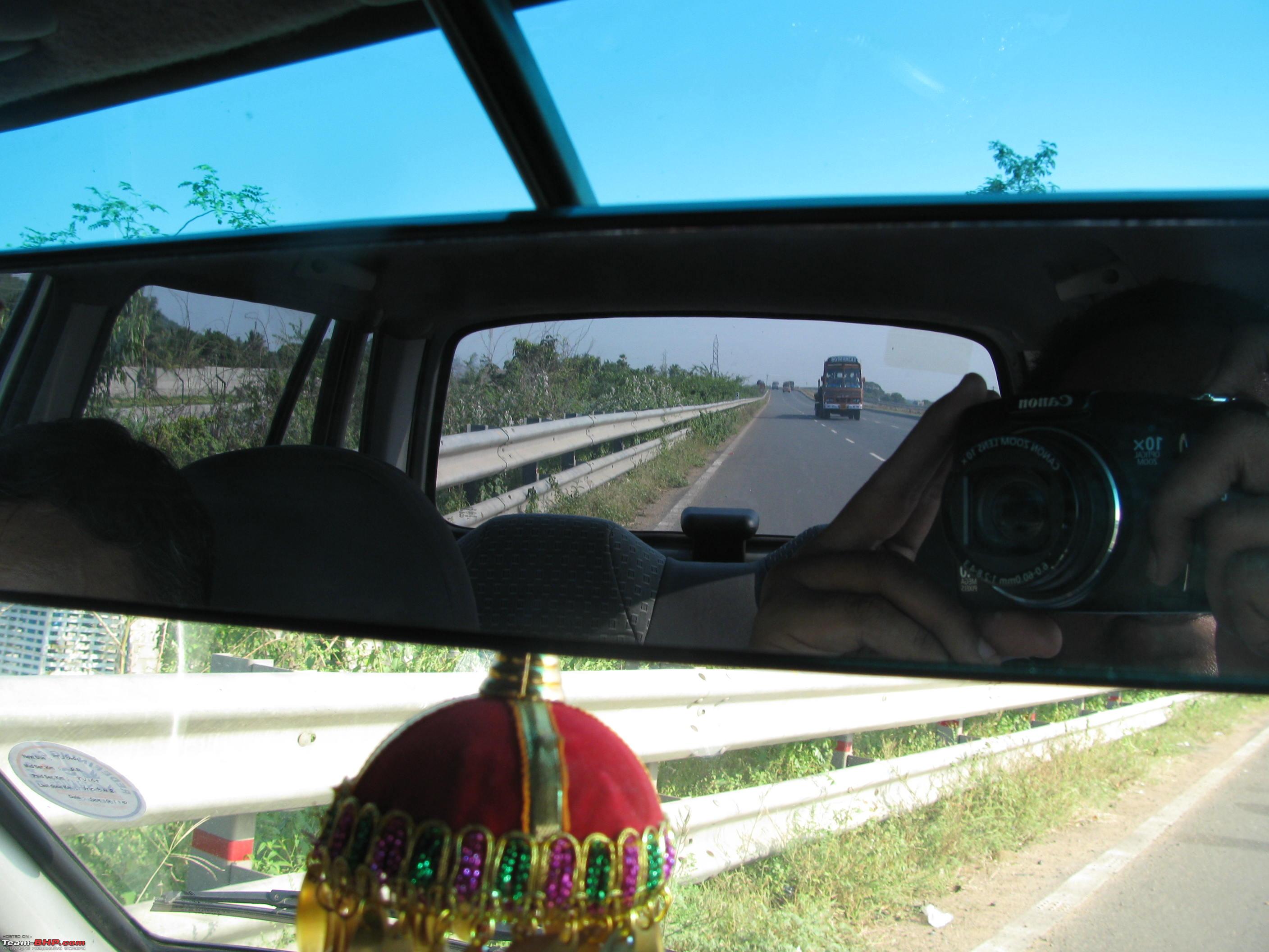 day night rear view mirror wagon r