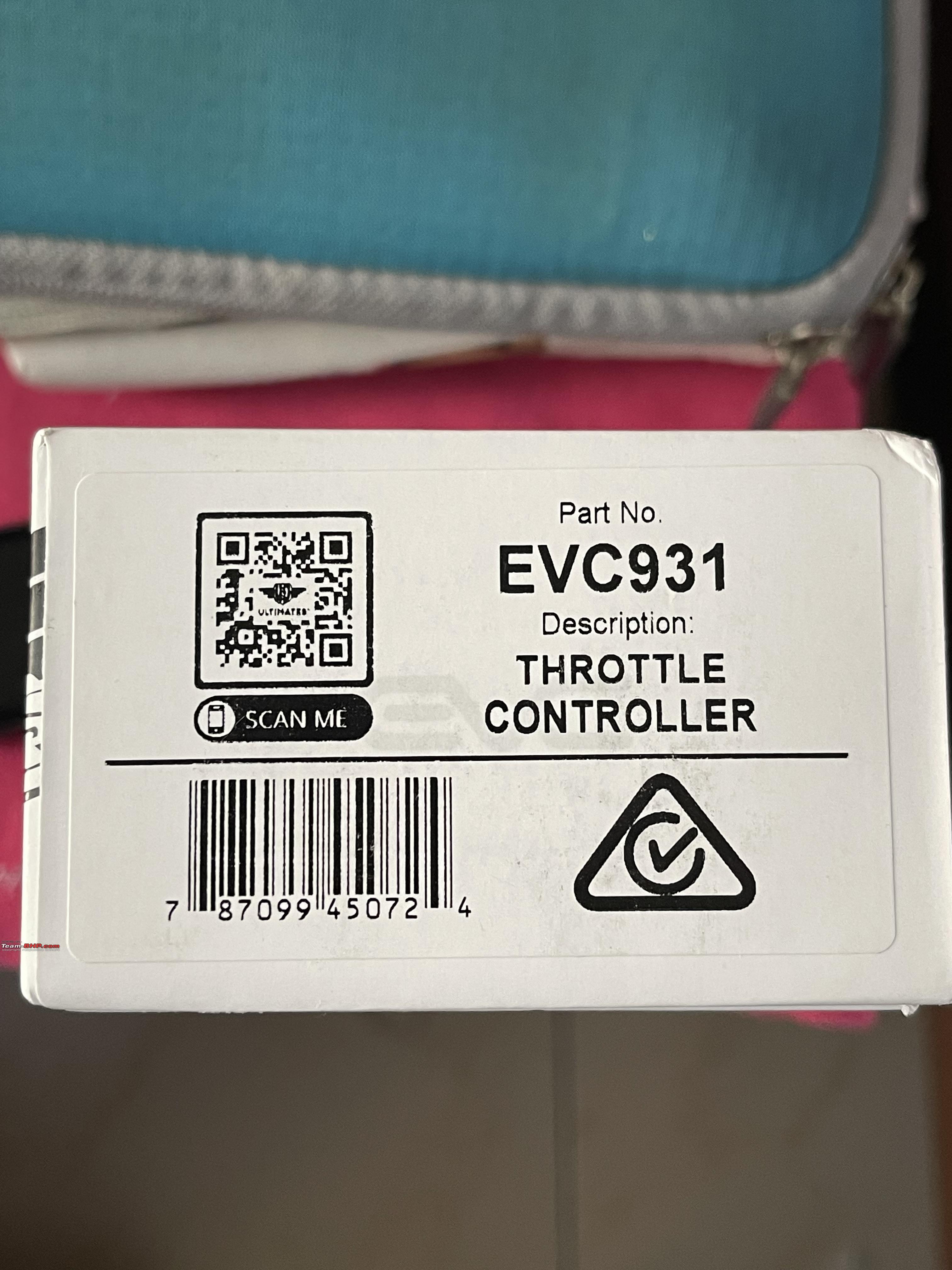 evcX Throttle Controller for CHERY RELY