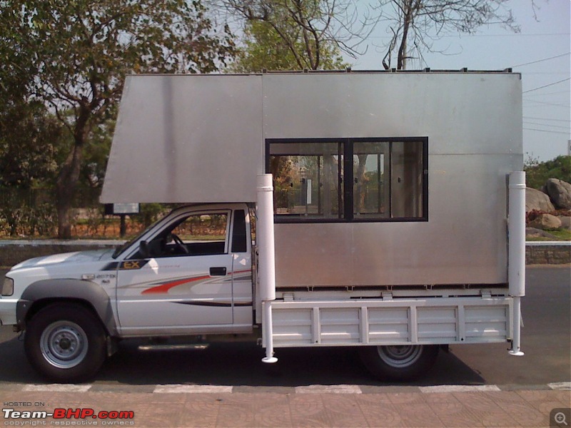 Building a truck camper : Home away from home - Team-BHP
