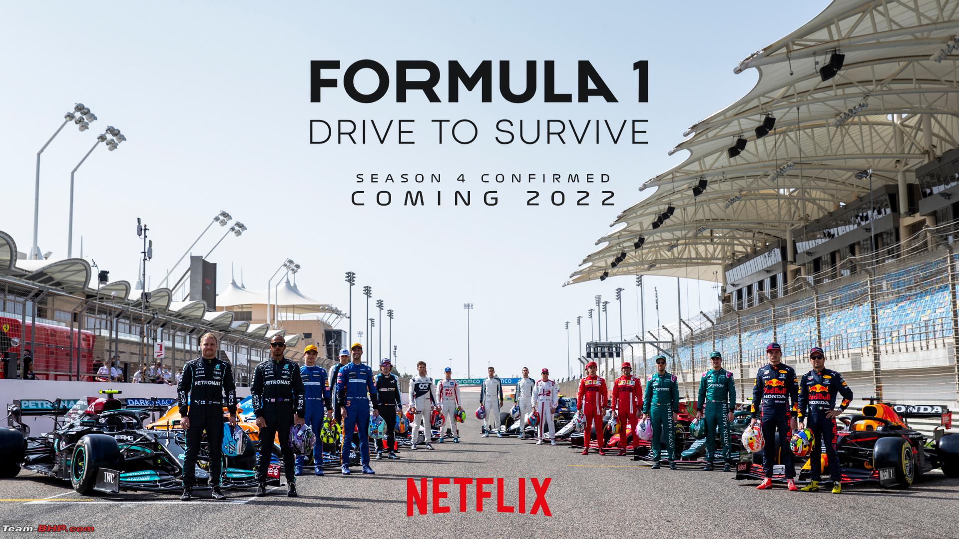 Drive to survive: Netflix's new F1 documentary series - Page 2 - Team-BHP
