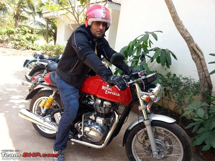 Royal Enfield Cafe Racer spotted testing. Edit: Now launched as Continental GT. Pg 10-2a.jpg