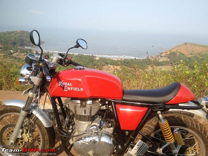 Royal Enfield Cafe Racer spotted testing. Edit: Now launched as Continental GT. Pg 10-4a.jpg