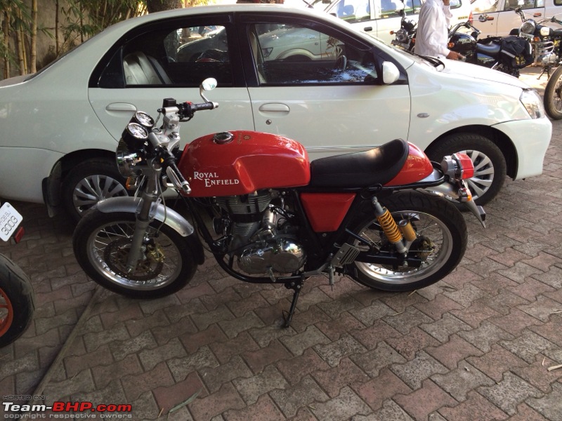 Royal Enfield Cafe Racer spotted testing. Edit: Now launched as Continental GT. Pg 10-image1159524720.jpg