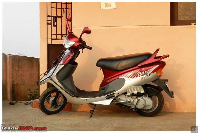 TVS Scooty Pep+, 9 years & 76k kms : Longterm ownership review. EDIT, now sold!-dscn7830.jpg