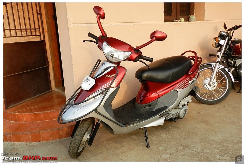 TVS Scooty Pep+, 9 years & 76k kms : Longterm ownership review. EDIT, now sold!-dscn7832.jpg