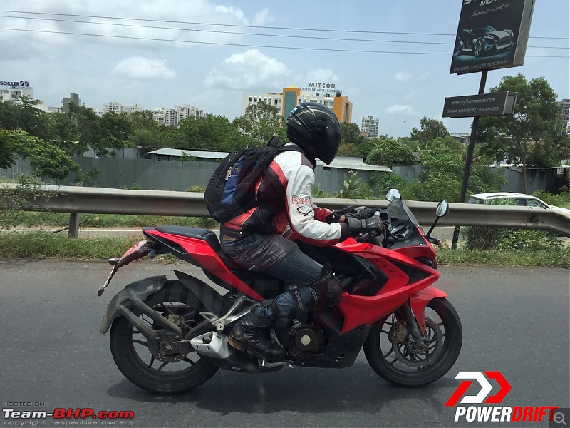 Rumour: Bajaj working on two new motorcycle brands-bajajpulsarrs400spied.jpg