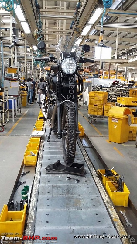The Royal Enfield Himalayan, now launched!-royalenfieldhimalayanonproductionline.jpg