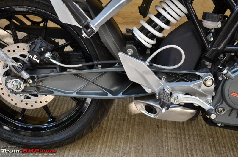 ktm duke 200 front footrest price