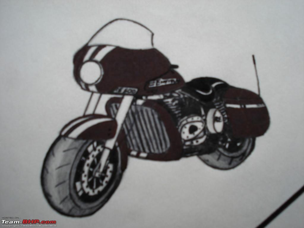 Motorcycle drawing | Soulcraftcandy | Page 2