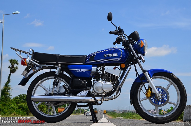 yamaha rx 135 original blue