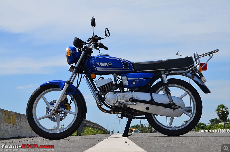 yamaha rx 135 original blue