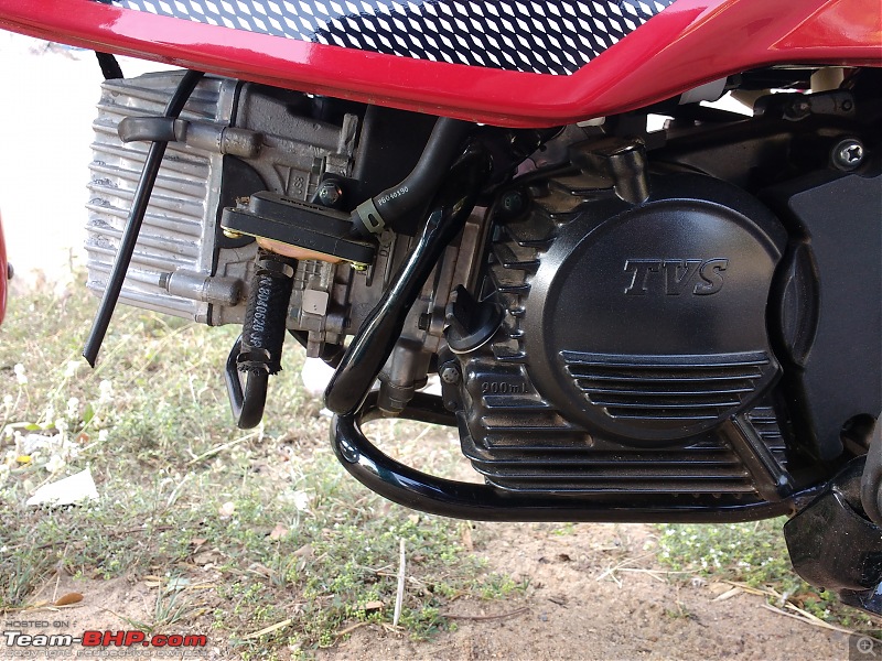 tvs xl 100 petrol tank cover