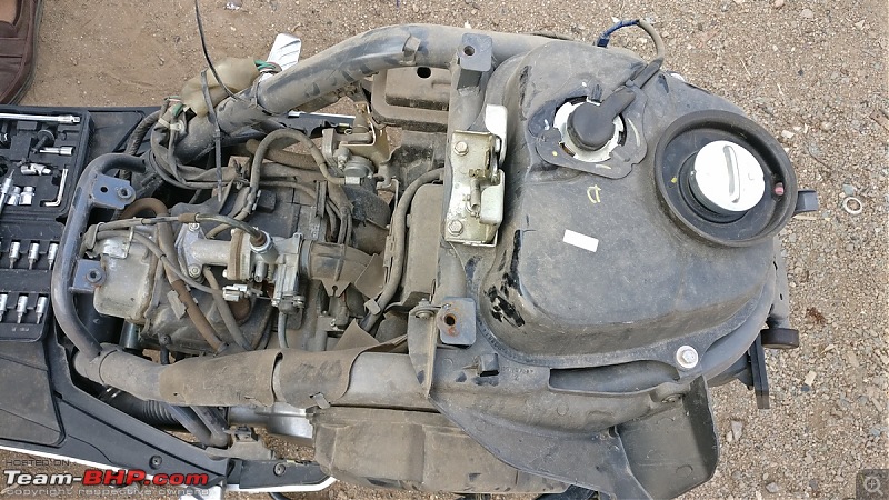 Honda Activa: Engine idling & stalling issue caused by faulty "O" ring fitment (carburetor)-8.-another-view-engine-area.jpg