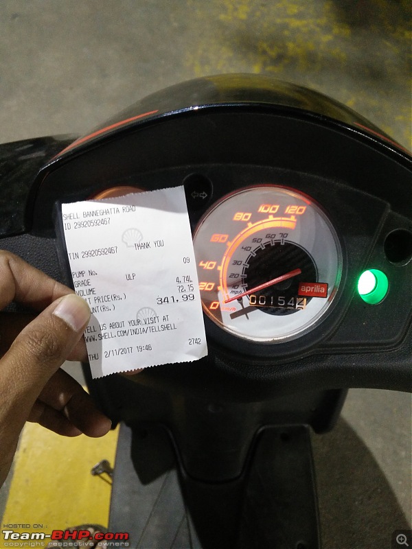 Buraq: My Aprilia SR 150-1st-refuel.jpg