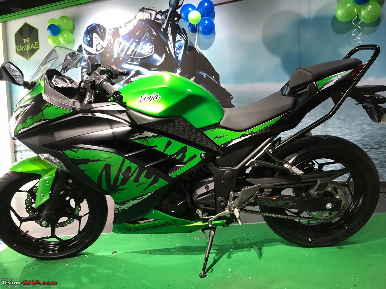 A Close Look: The 2019 Kawasaki Ninja 300 ABS - Team-BHP