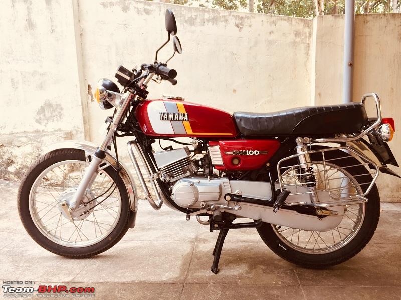 Blue Modified Yamaha Rx 100 New Model 2019 Price In India
