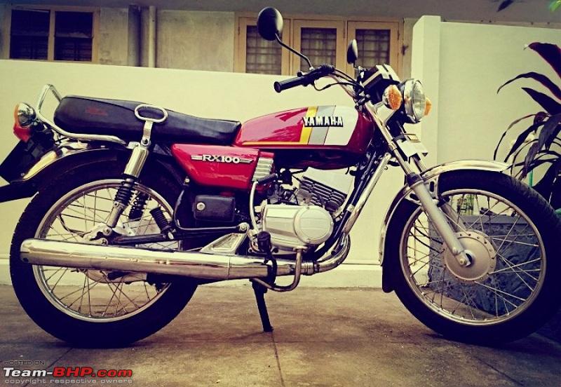 Reviving The Legend My Yamaha Rx100 Team Bhp