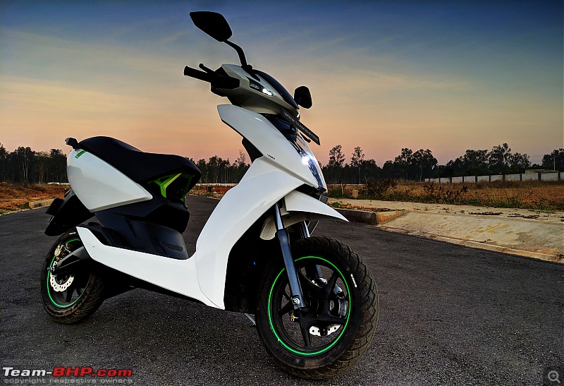 Ather 450 Electric Scooter Detailed Review TeamBHP