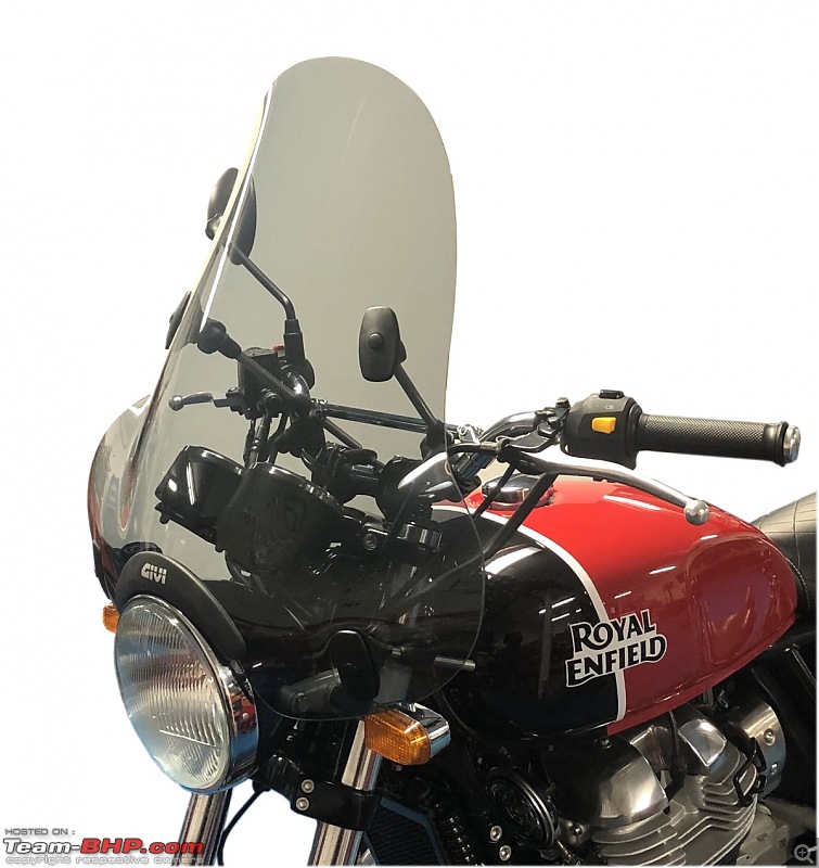 Ridden: Royal Enfield Interceptor 650 & Continental GT 650 Twin-int650givi_tall_windshield.jpg