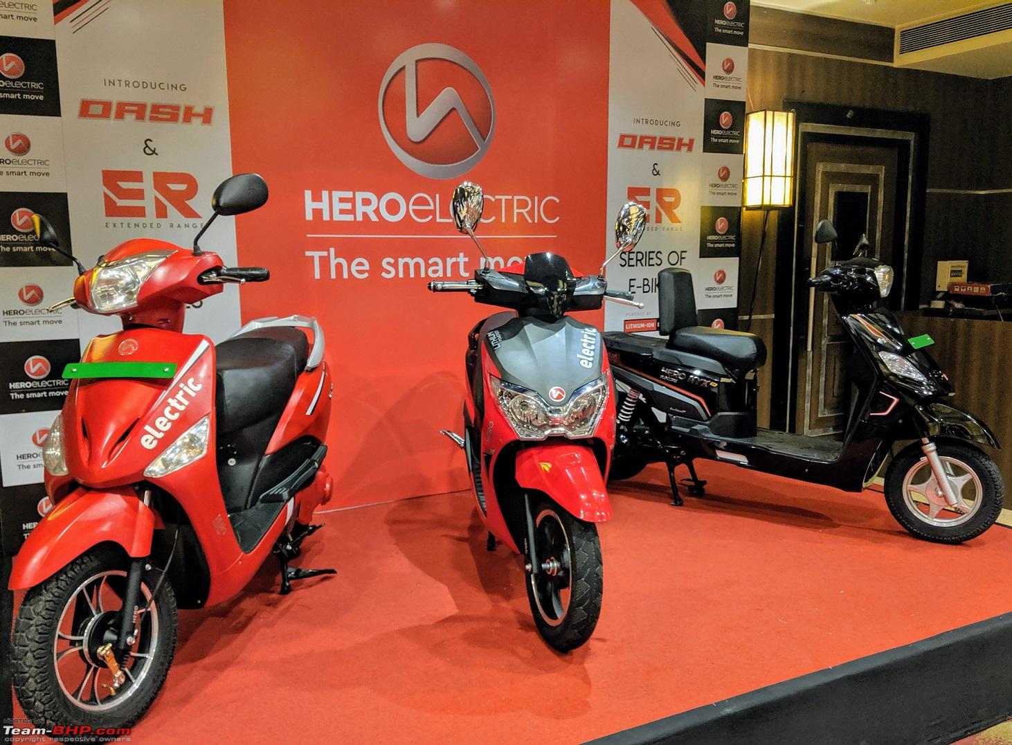 hero electric scooter models