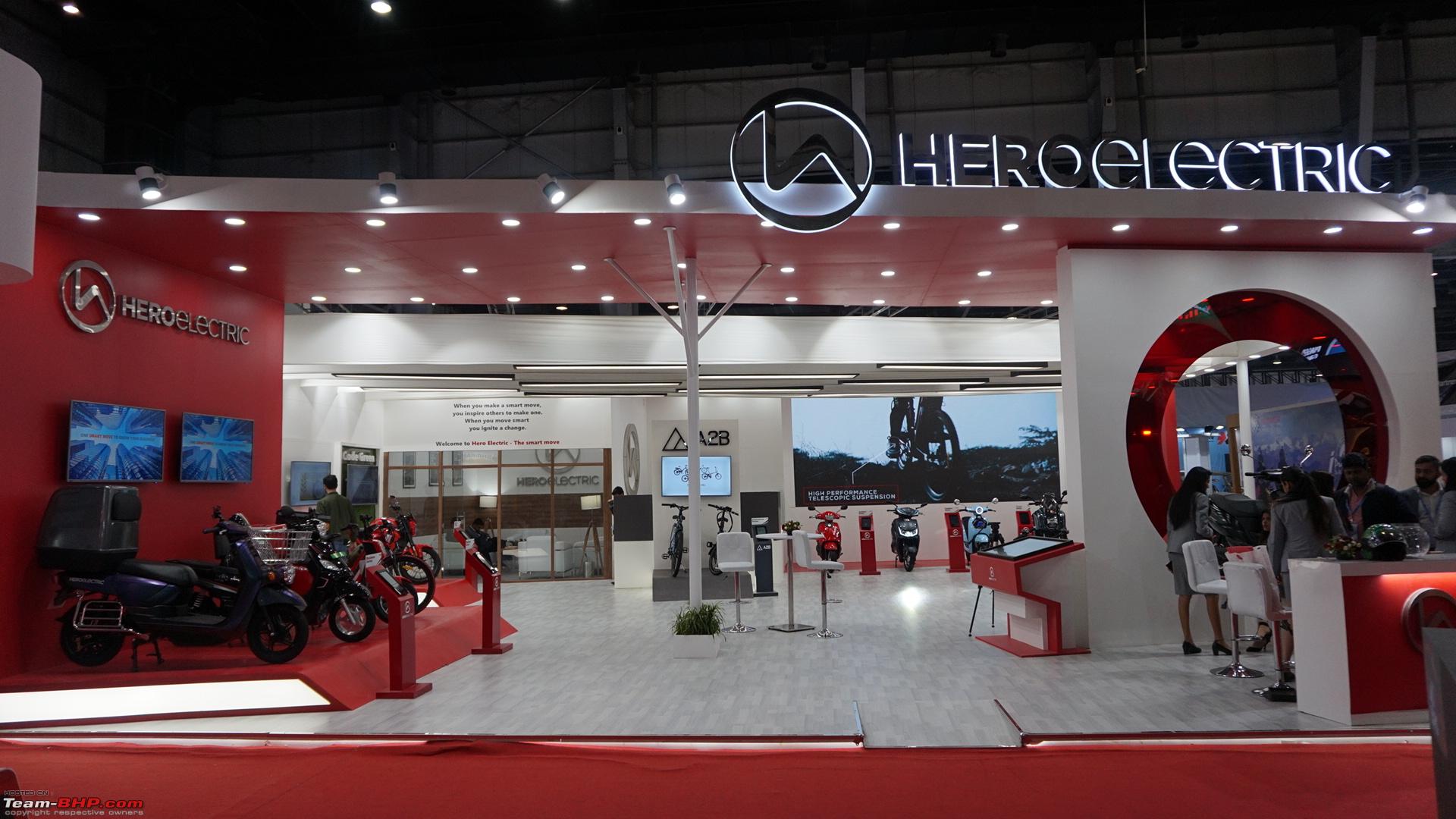 auto expo 2020 hero electric cycle